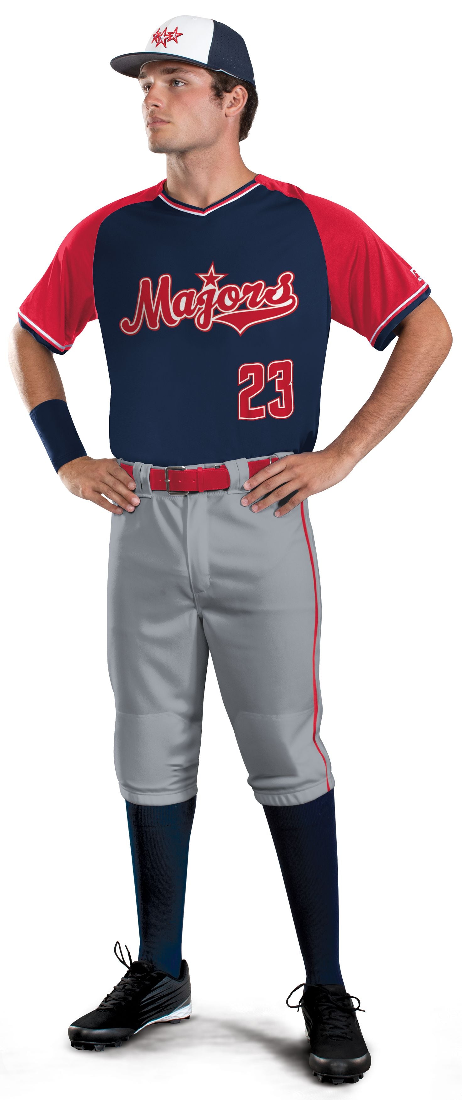 V-Neck Short Sleeve Jersey