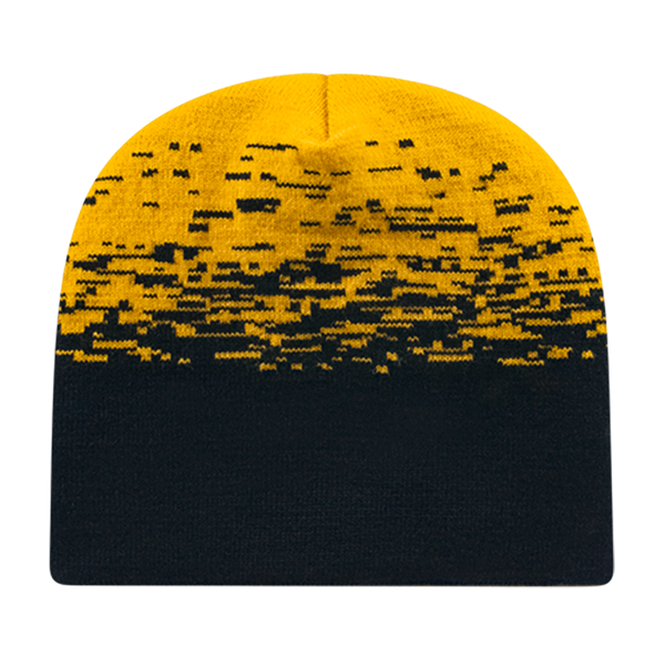 Static Pattern Knit Beanie