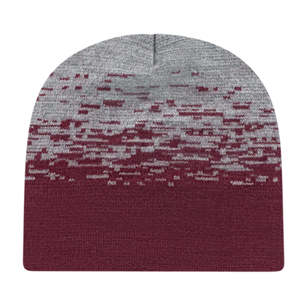 Static Pattern Knit Beanie