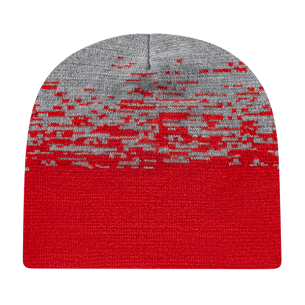 Static Pattern Knit Beanie