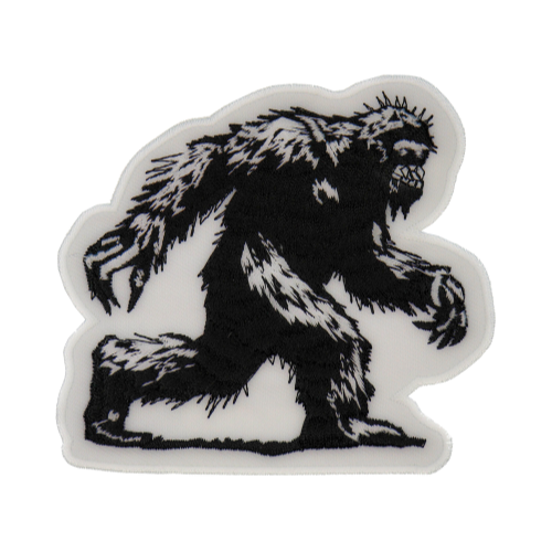 Bigfoot Patch – Unique Embroidered Patches for Jackets, Bags & Hats ( 4 x 4 inches )