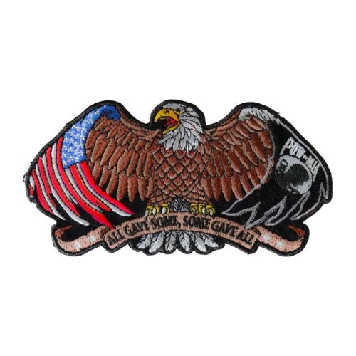 American Flag Eagle Embroidered Patch