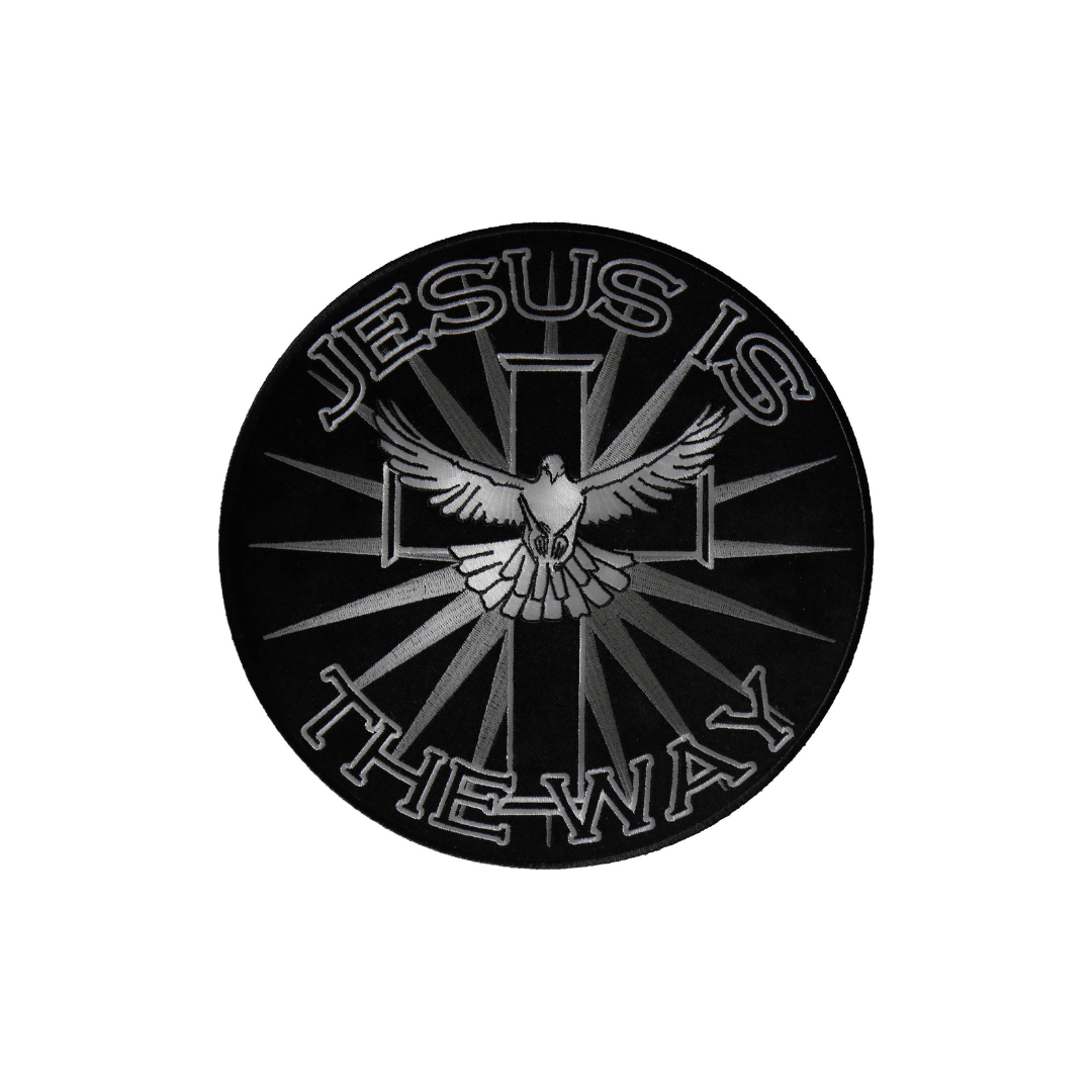 Jesus Is the Way Embroidered Patch product image 1
