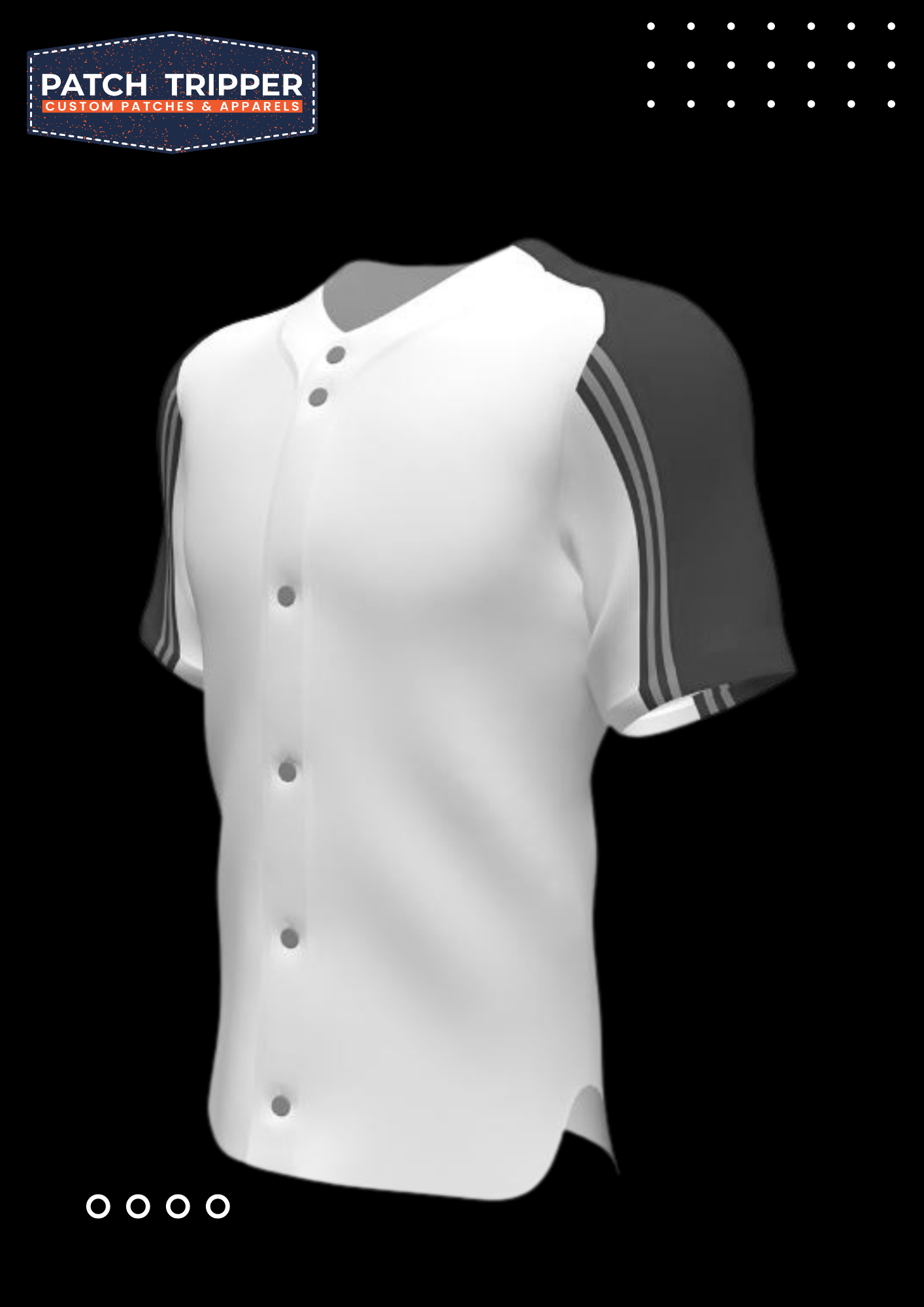 Full Button Baseball Jersey