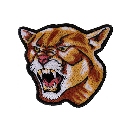 Wild Cougar Embroidered Patch front product view