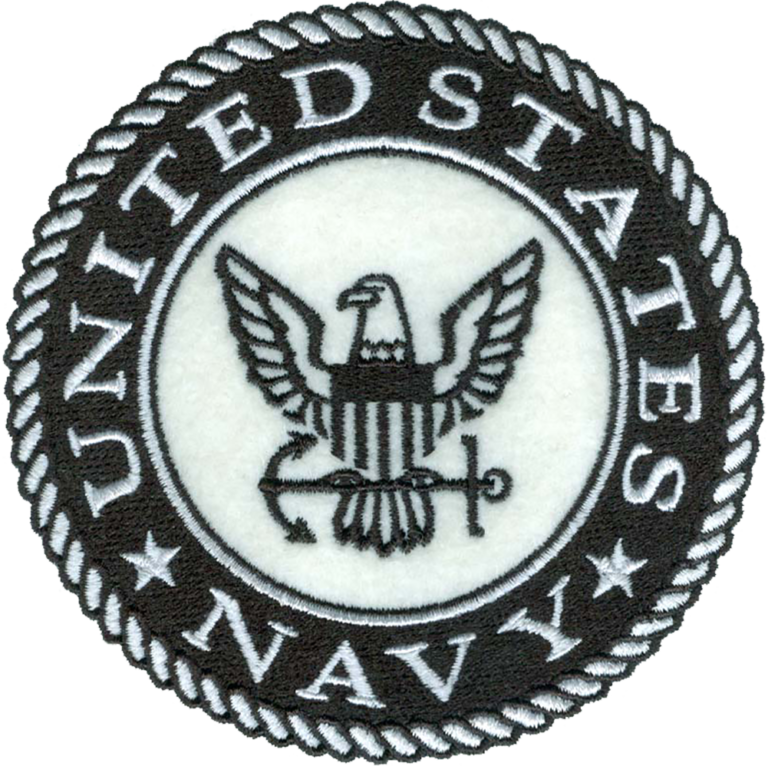 US Navy Patches for Apparel and jacket ( 4x4 inche )