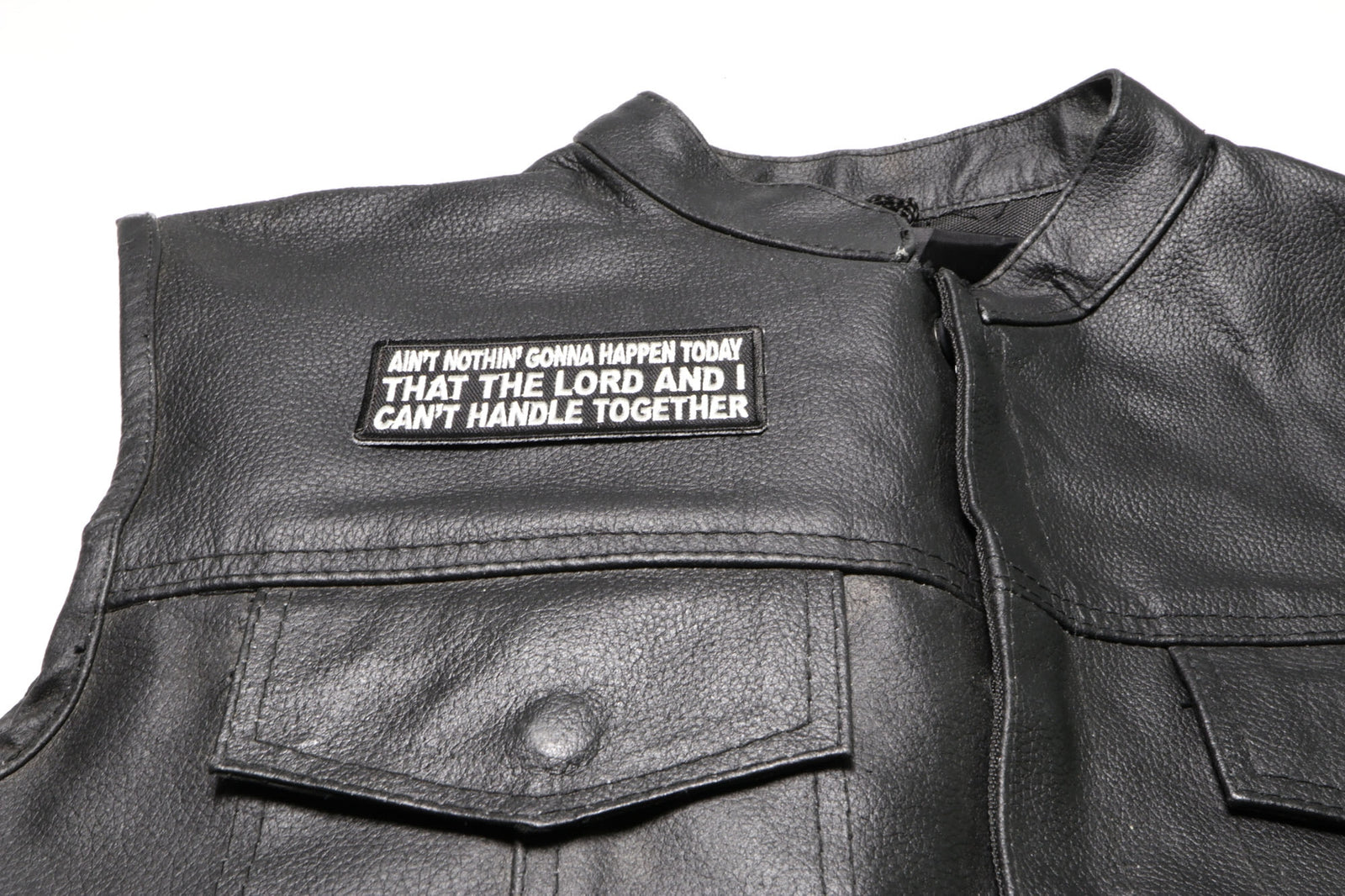 Ain't Nothing Gonna Happen Christian Embroidered Patch product image 3