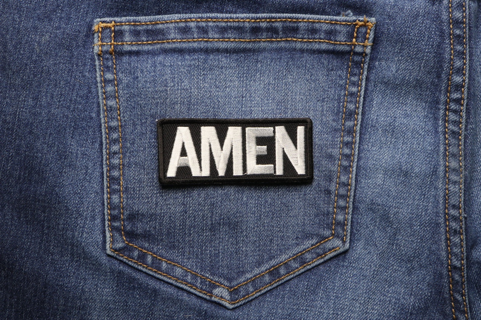 Amen Christian Embroidered Patch product image 2