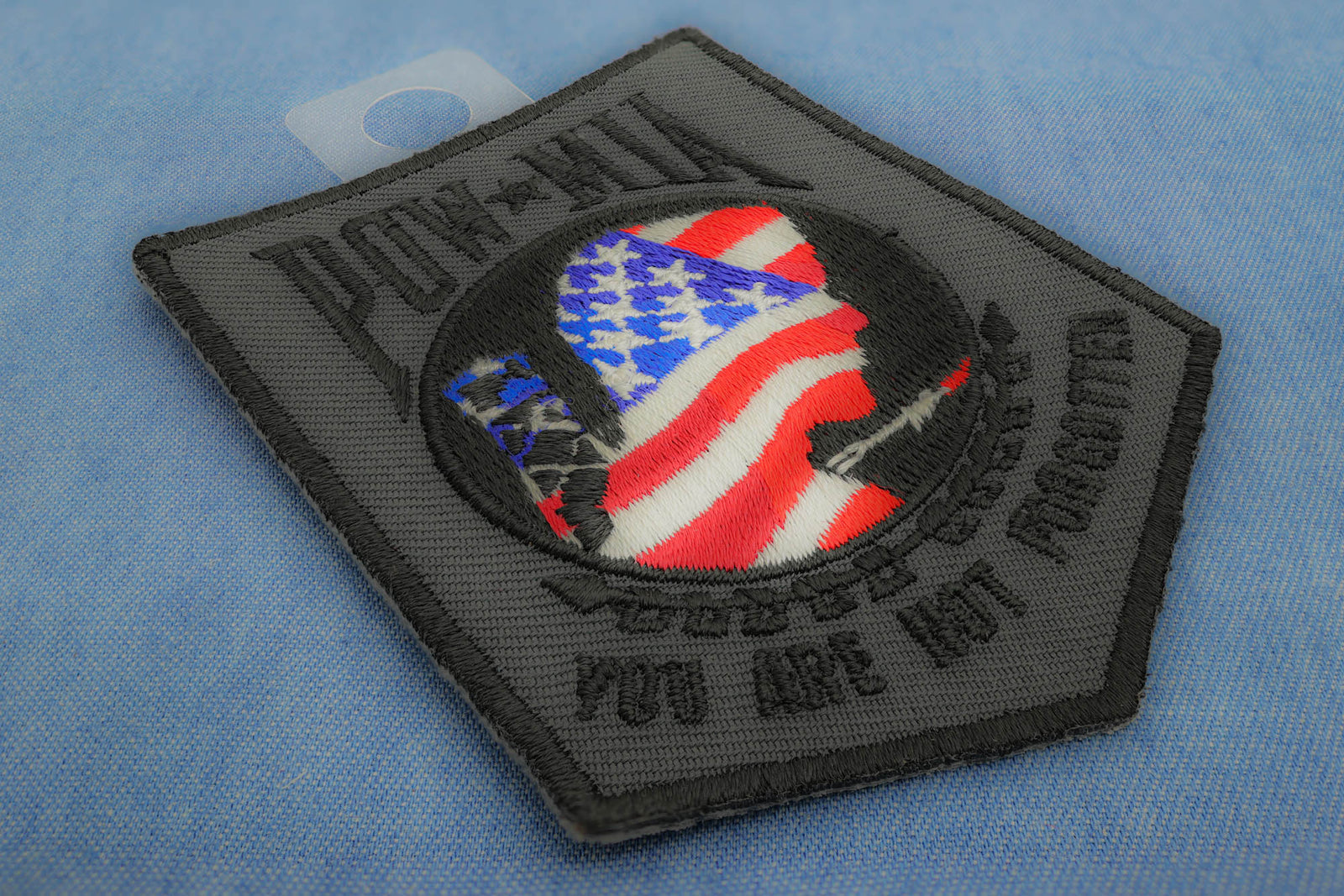 American Flag POW MIA Embroidered Patch additional product view