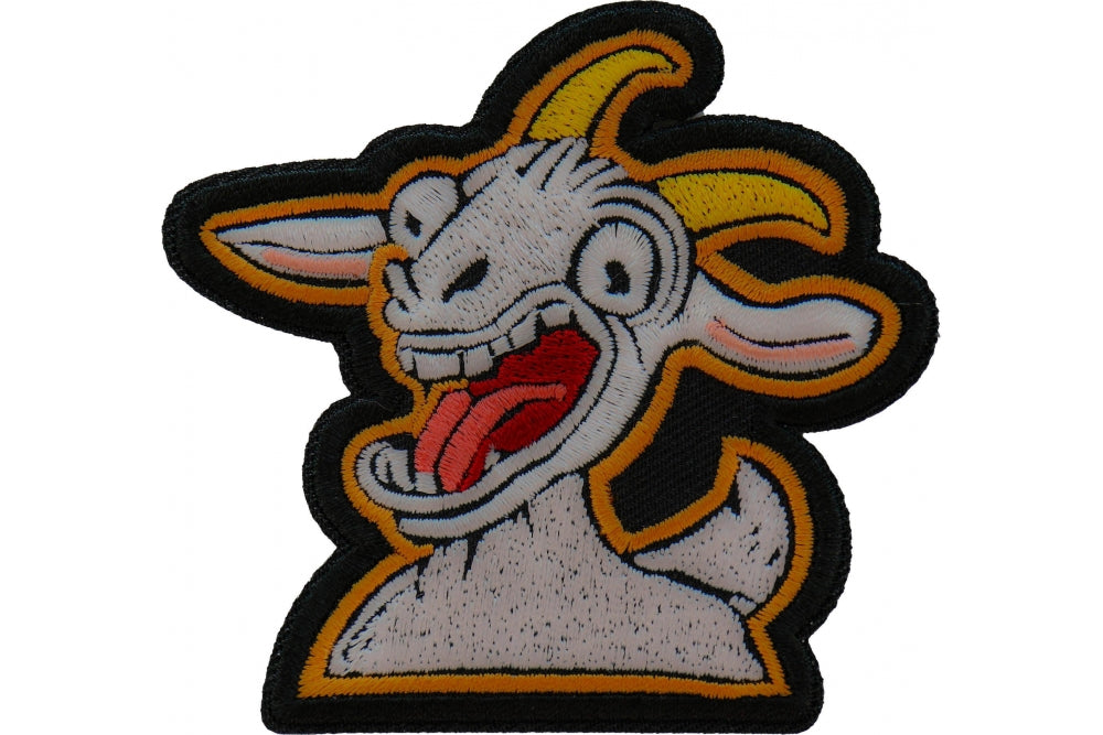 GOAT Embroidered Patch