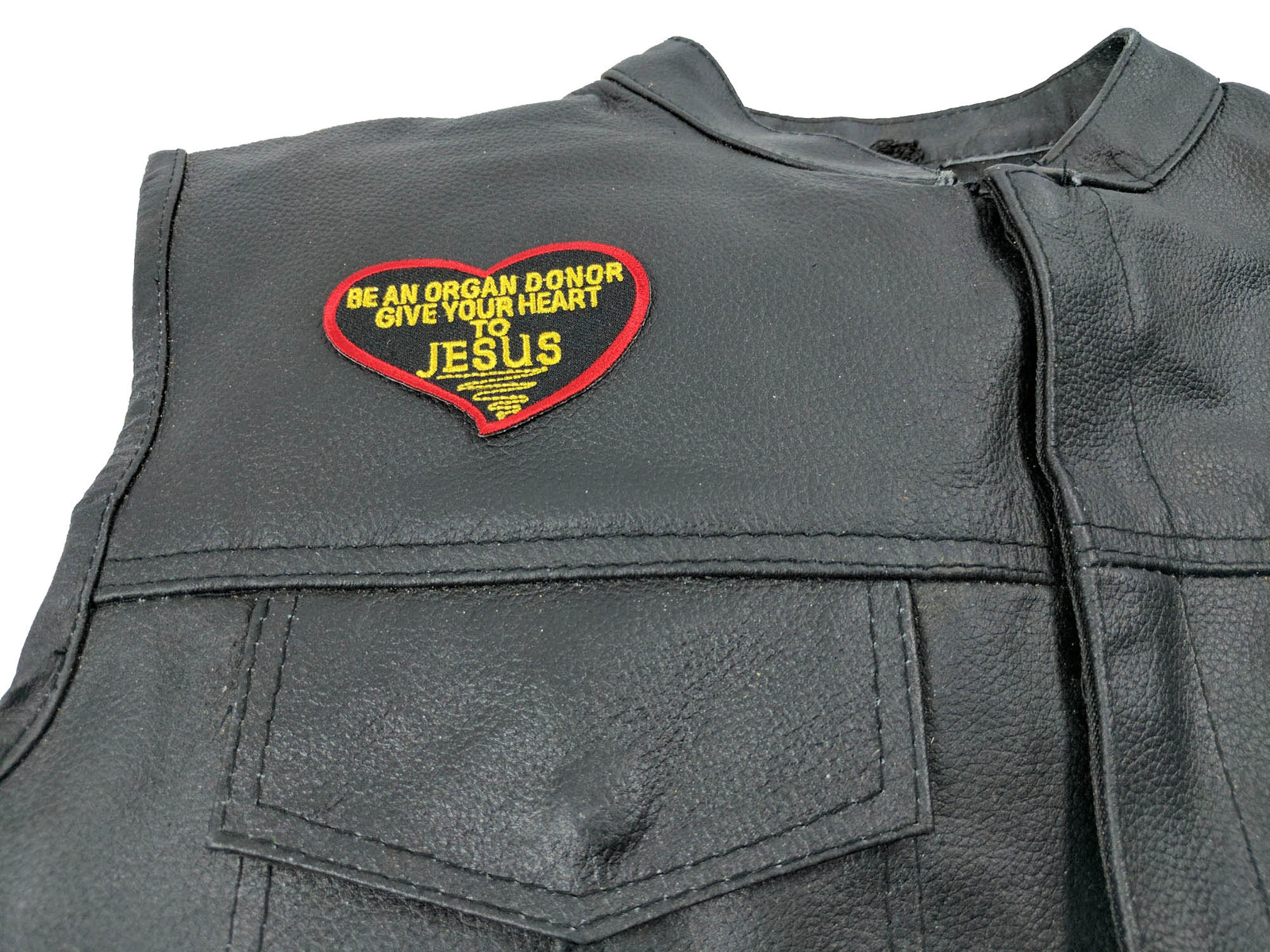 Give Your Heart to Jesus Embroidered Patch product image 5