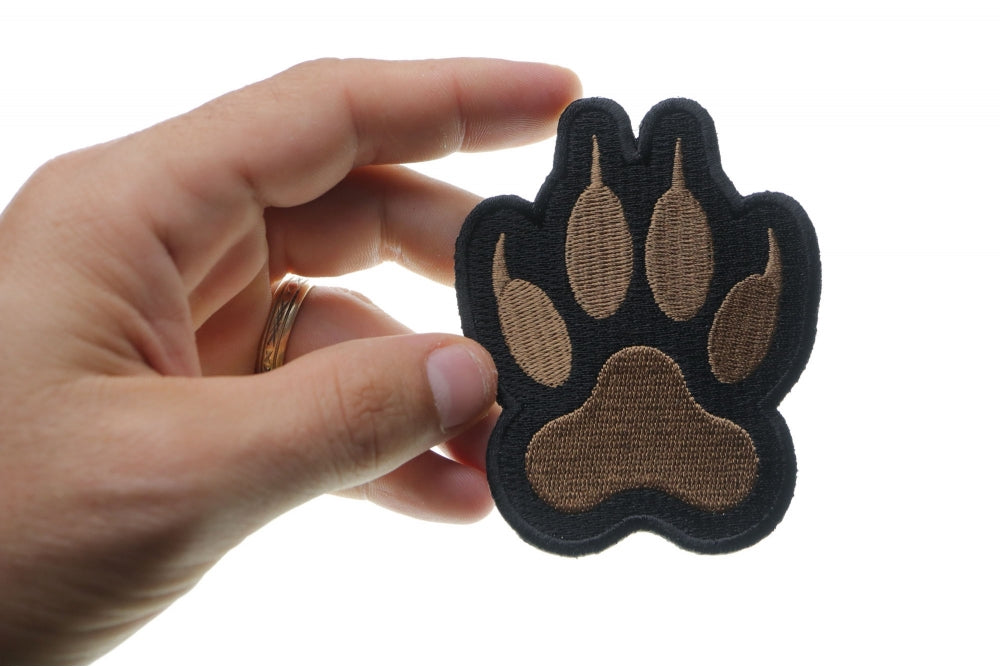 Paw Print Embroidered Patch alternate product view