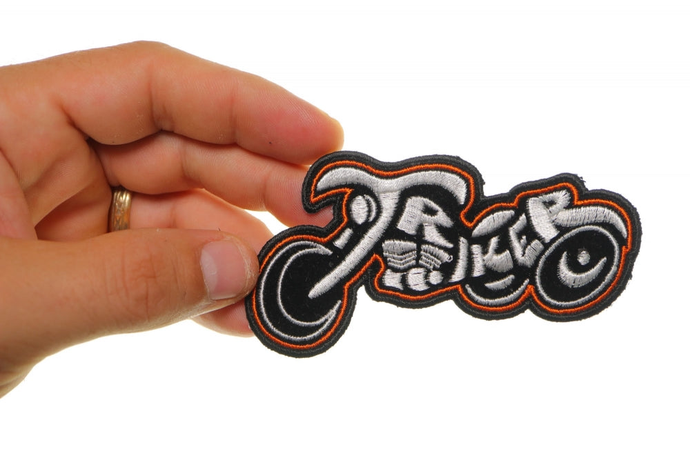 To Ride or Not to Ride 3-Inch Embroidered Patch product image 5