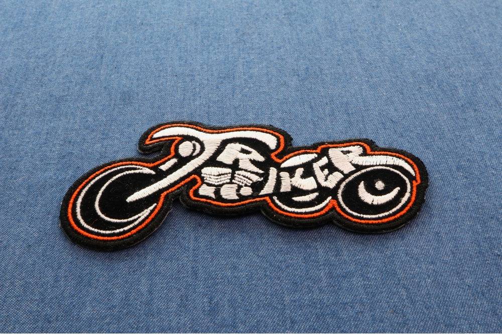 To Ride or Not to Ride 3-Inch Embroidered Patch product image 4