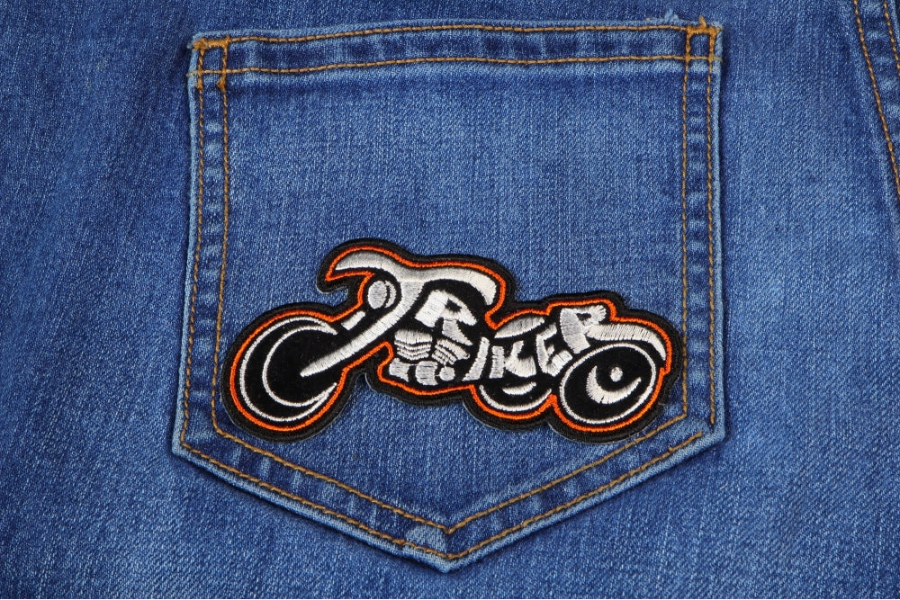 To Ride or Not to Ride 3-Inch Embroidered Patch product image 2