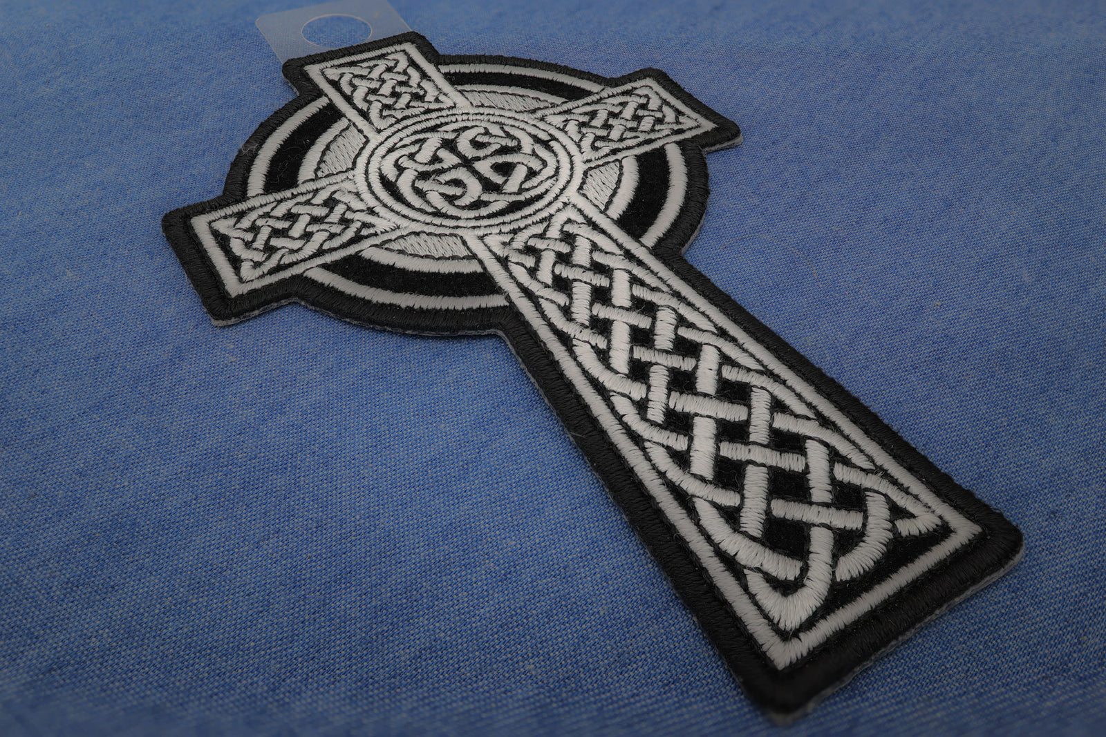 Celtic Cross Small Embroidered Patch product image 3