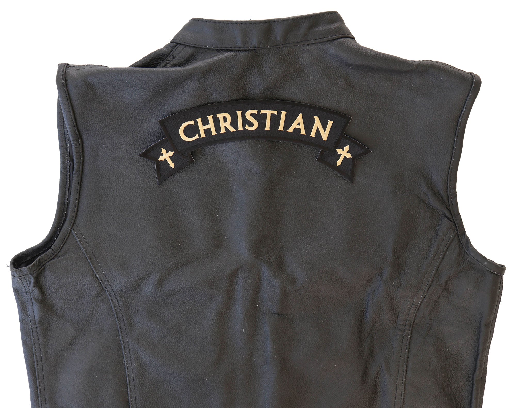 Christian Rocker Patch PR2508 - Rock Your Faith with this Stylish Design ( 4x2 inches )