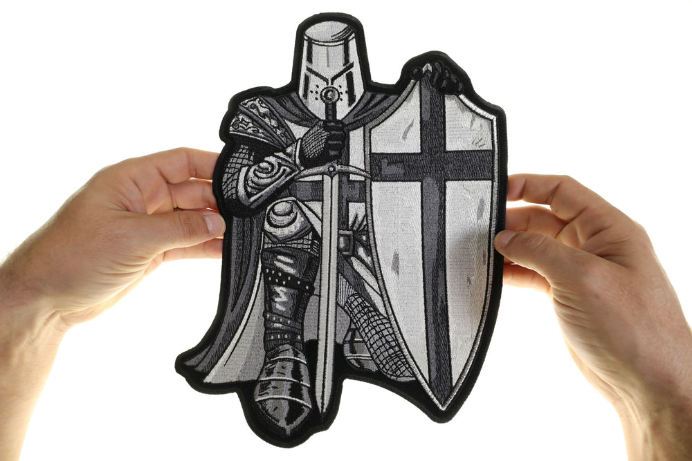 Knight Crusader Christian Embroidered Patch