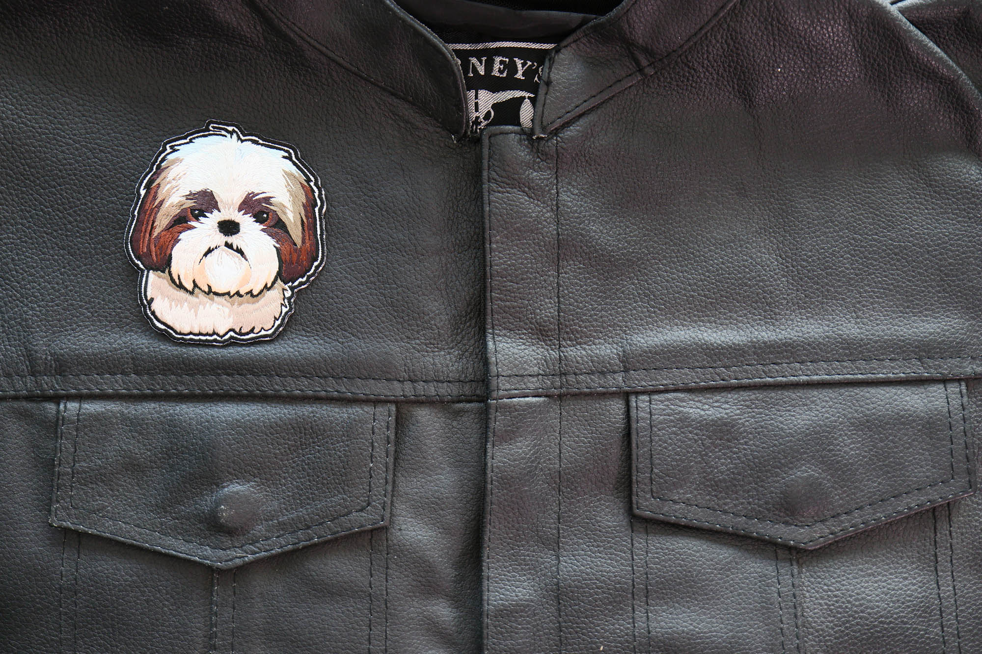 Adorable Yeddie Shih Tzu Animal Patch – Ideal for Dog Lovers ( 3 x 3.5 inches )