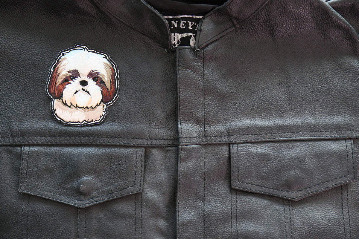 Yeddie Shih Tzu Embroidered Patch additional product view