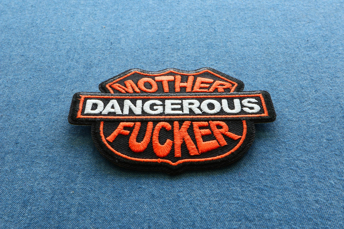 DMF Text Embroidered Patch product image 2