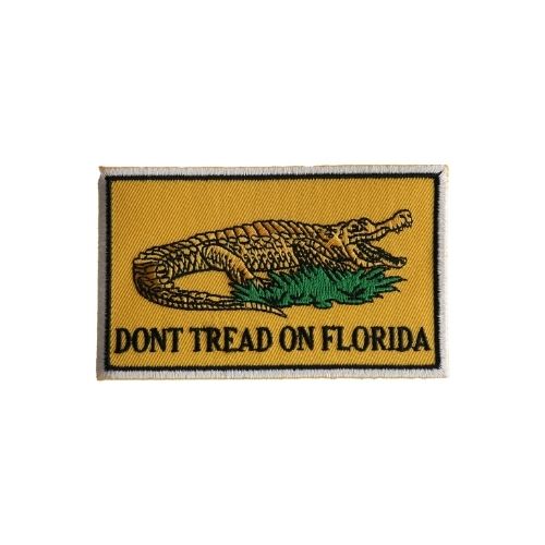 Don't Tread on Florida Embroidered Patch front product view
