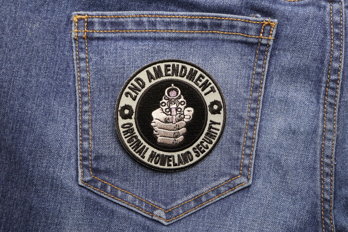 2nd Amendment Homeland Security Embroidered Patch product image 4