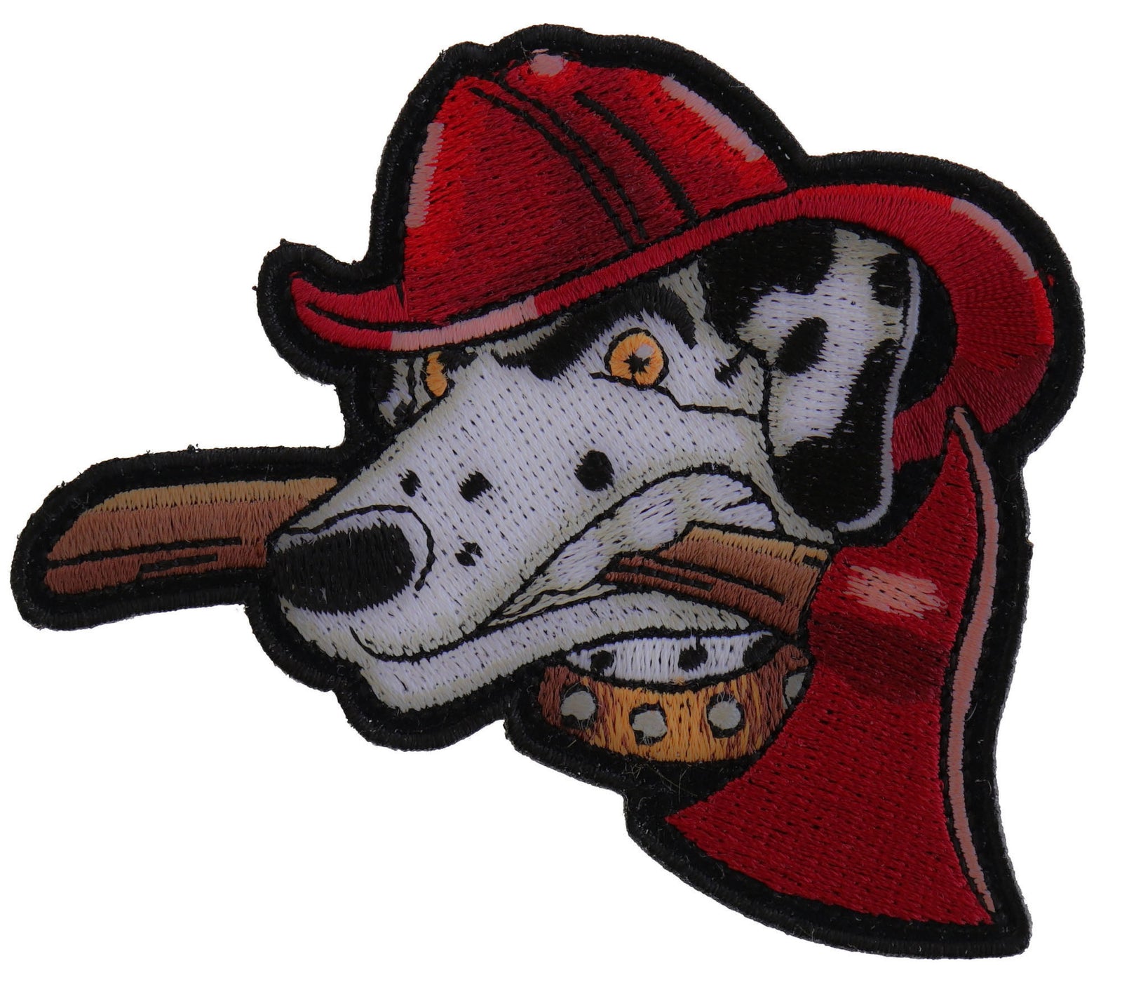 Fireman's Dog Embroidered Patch additional product view