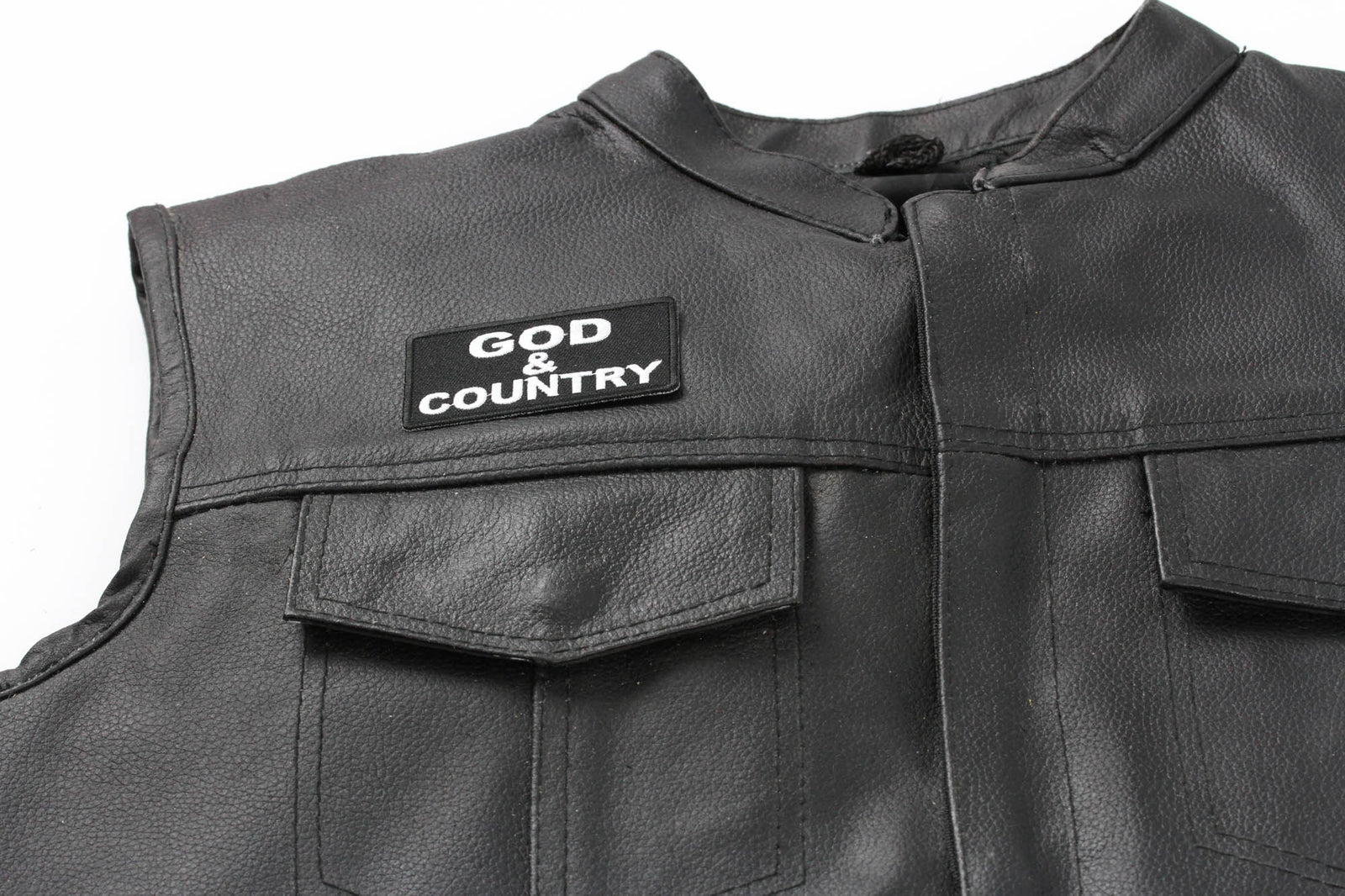 God and Country Christian Embroidered Patch product image 2