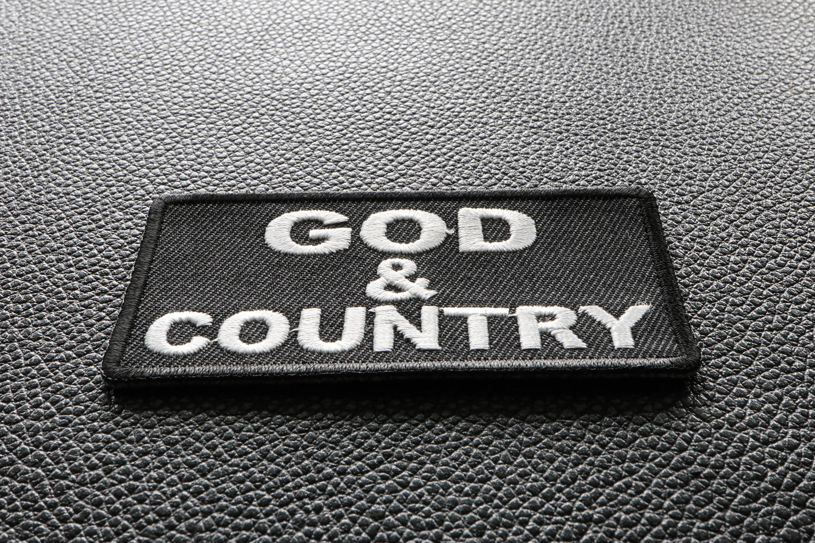 God and Country Christian Embroidered Patch product image 5