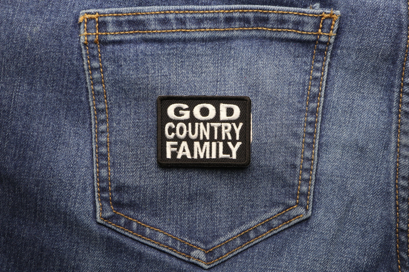 God Country Family Embroidered Patch product image 4