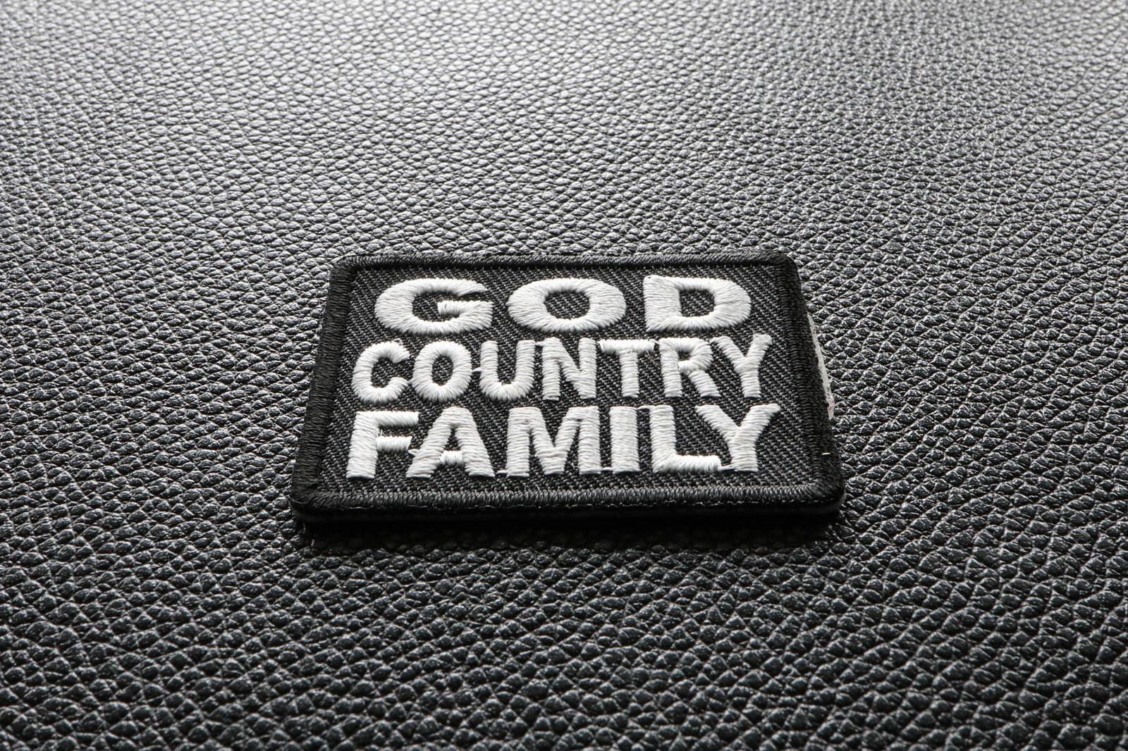 God Country Family Embroidered Patch product image 5