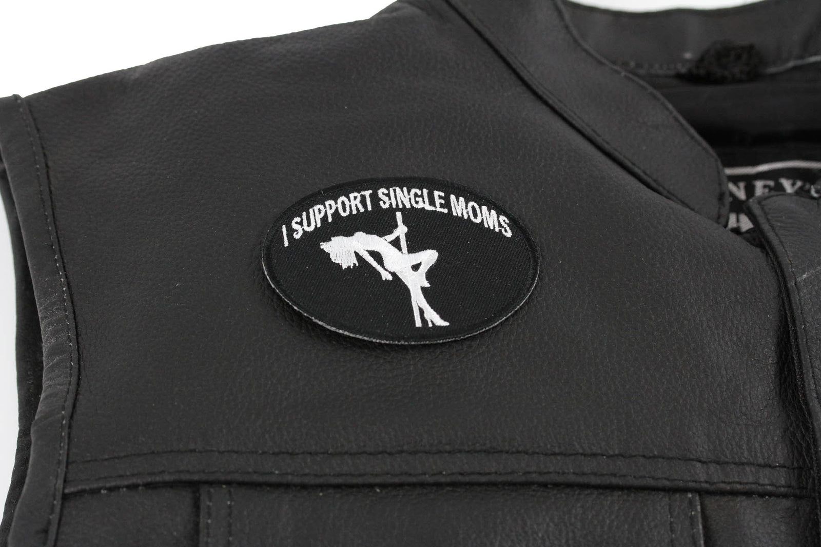 Support Single Moms Biker Embroidered Patch product image 4