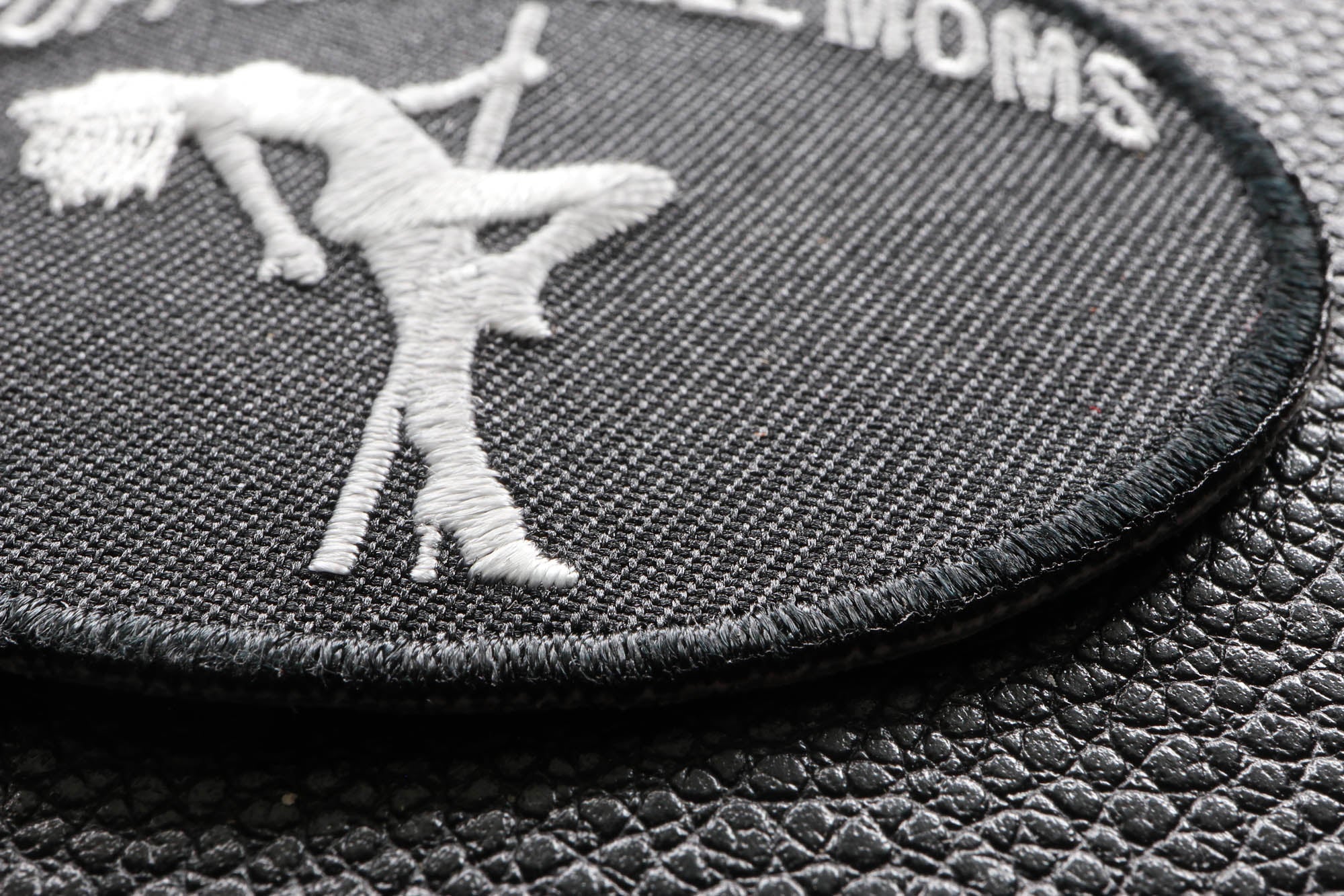 I Support Single Moms Funny Biker Naughty Iron-On Patch ( 3 x 2.25 inches )