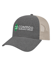 Chambray and Soft Mesh Trucker Hat