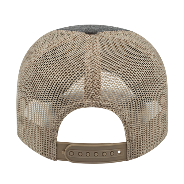 Chambray and Soft Mesh Trucker Hat