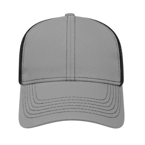 Chambray and Soft Mesh Trucker Hat