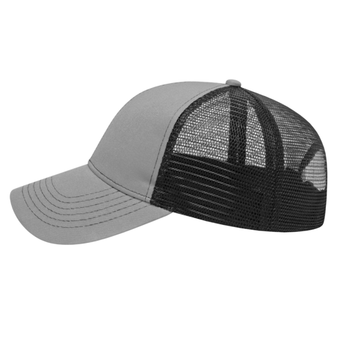 Chambray and Soft Mesh Trucker Hat