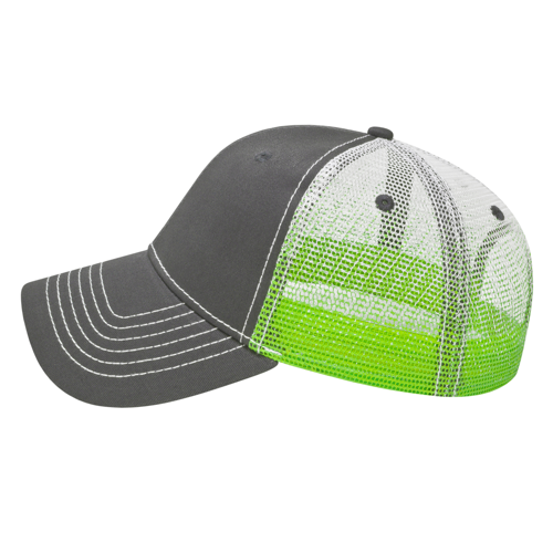 Gradient Fade Mesh Trucker Hat