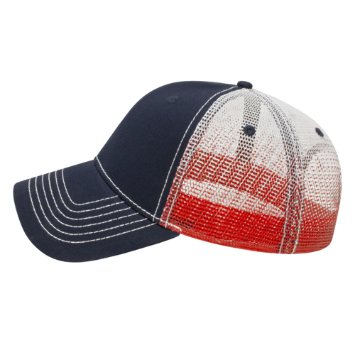 Gradient Fade Mesh Trucker Hat