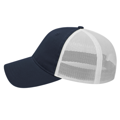 Washed Chino Twill & Washed Soft Mesh Cap