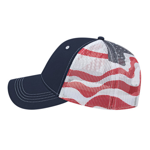 Flag Trucker Mesh Back Cap