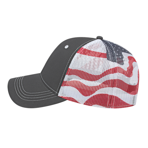 Flag Trucker Mesh Back Cap