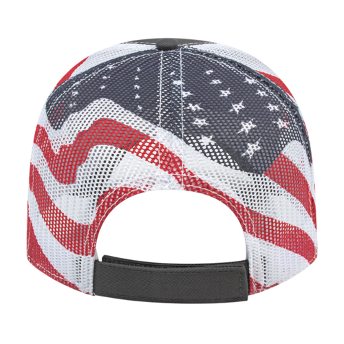 Flag Trucker Mesh Back Cap