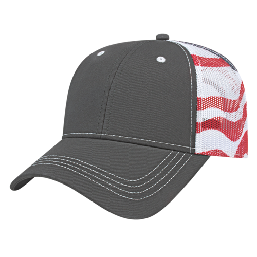 Flag Trucker Mesh Back Cap