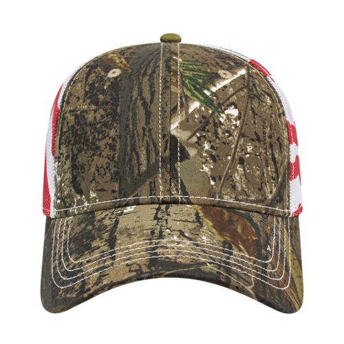 Flag Trucker Mesh Back Cap
