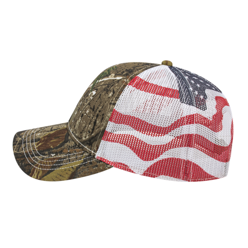 Flag Trucker Mesh Back Cap