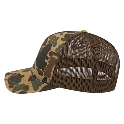 Duck Camouflage Trucker Hat with Mesh Back