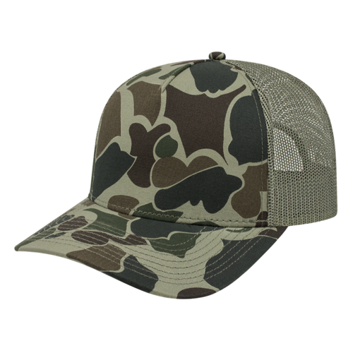 Duck Camouflage Trucker Hat with Mesh Back