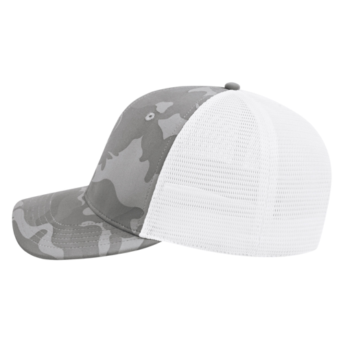 Nylon Blend Camouflage Trucker Hat
